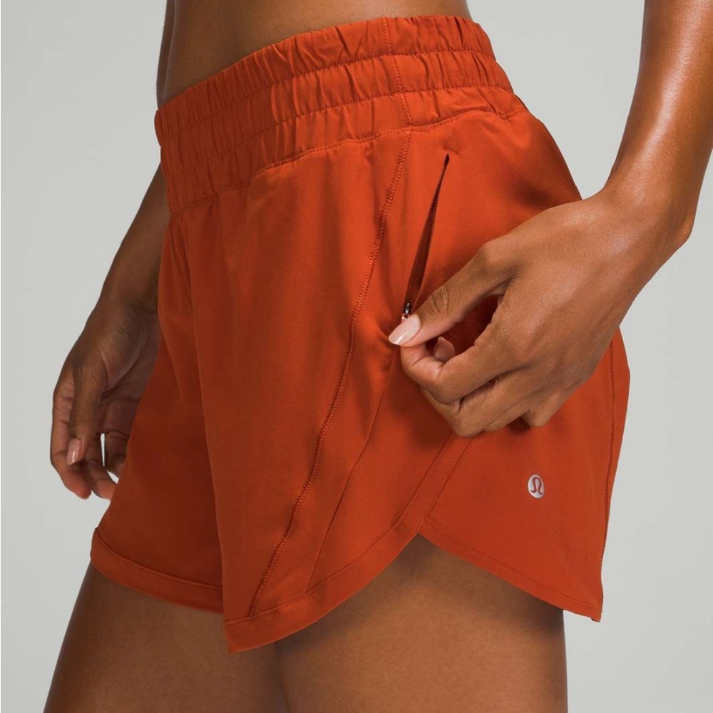 Lululemon Track That Mid-Rise Lined Short 5"